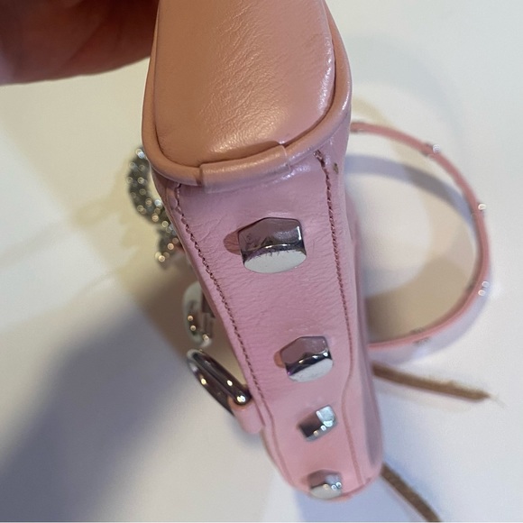 Rebecca Minkoff Mini Mac GUC see pics for wear on bottom corners, inside clean - Picture 14 of 16